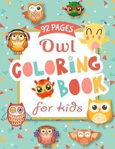 Owl Coloring Book For Kids