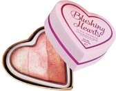 Makeup Revolution - I Heart Makeup Blushing Hearts Iced Hearts - Tvářenka 10 g
