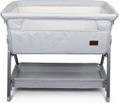 Baninni Co Sleeper Wieg - Aanschuifwieg - Elia - Lichtgrijs