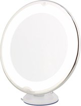 Make-up Spiegel met Verlichting | Led Verlichting | 21 x 8,5 x 22 cm | Ronde Zoom Spiegel | Verstelbaar