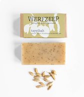 Werfzeep Tayyibah scrubzeep – Tayyibah - Biologische en Natuurlijke zeep - Handgemaakt - 100 gram