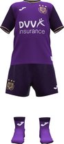 Kit RSC Anderlecht Joma enfants - 8 ans (128) - violet 2021-2022