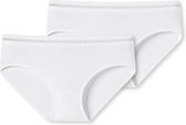 Schiesser Long Life Cotton 2 Pack Meisjes Onderbroek - Maat 140