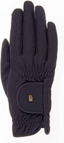 Handschoen Roeck-Grip Black - 11 | Zwart | Paardrij handschoenen