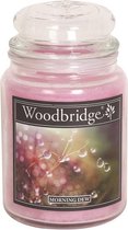 Woodbridge Morning Dew 565g Large Candle met 2 lonten