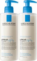 La Roche-Posay Lipikar Syndet AP+ reiniging - Douchemiddel - voor een gevoelige en droge huid - 2x400ml
