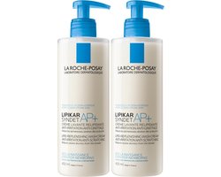 La Roche-Posay Lipikar Syndet AP+ reiniging - Douchemiddel - voor een gevoelige en droge huid - 2x400ml