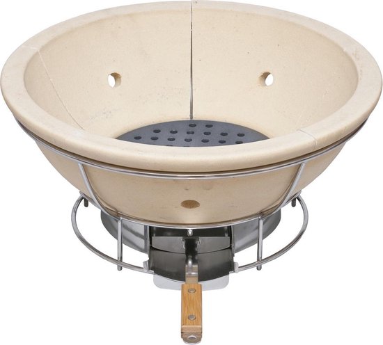 MONOLITH CLASSIC PRO-Serie 2.0 - RED incl. onderstel & zijtafels, PRO-Serie SMART GRID Rooster Systeem, PRO-Serie firebox, chip-feeder-system & pelletschuif, kolenmand met scheider, barbecueroosterheffer