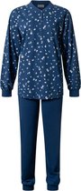 Dames pyjama Lunatex Single jersey navy XL