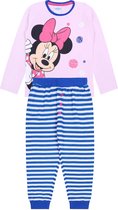 Roze meisjespyjama met streepjes Minnie Mouse DISNEY 134 cm