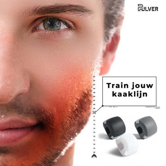 Kaaktrainer - Kaaklijn trainer - Kaak trainer met luxe opbergdoos - Ketting - 3 niveaus - Jawline trainer - Compacte kaaktrainer - Kaakspier - Onderkin trainer - Anti Aging - Kaak