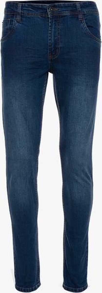 Unsigned comfort stretch fit heren jeans lengte 32 - Blauw - Maat 32/32