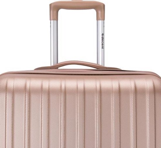 Decent Tranporto-One Handbagage Koffer 55 cm - Zalmroze - Decent