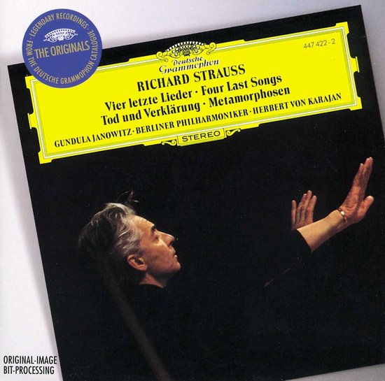 Gundula Janowitz, Berliner Philharmoniker, Herbert von Karajan - Strauss: Vier Letzte Lieder | Metamorphosen | Tot und Verklärung (CD)