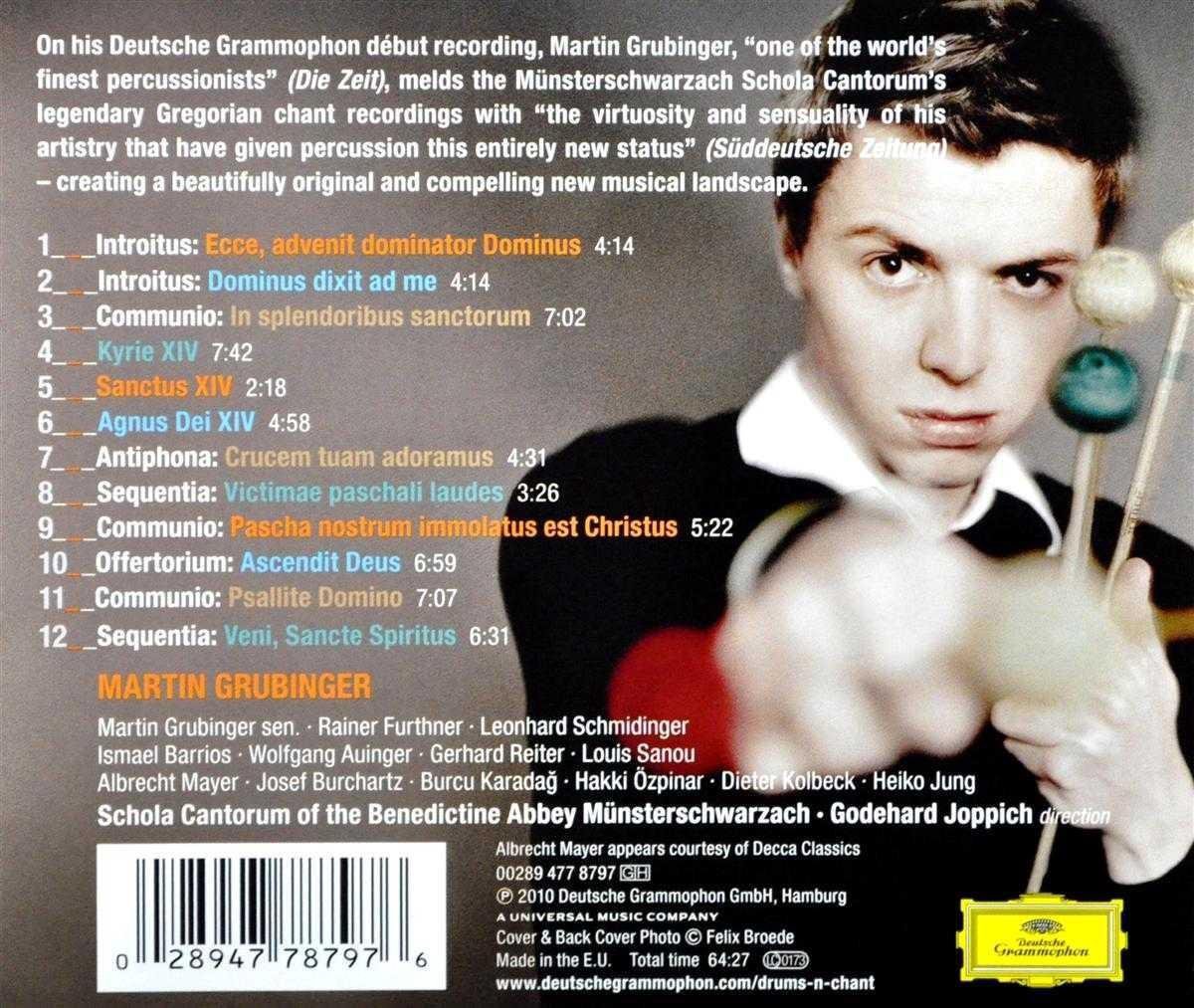 Drums 'n' Chant, Martin Grubinger CD (album) Muziek