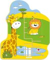 Beleduc Jungle wandspeelmodule - Wandspeelgoed -  muurspel Leeuw 51 Cm