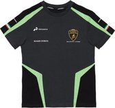 Lamborghini Team T-Shirt  Kids Black Green-104