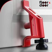 Draagbare Deur Blocker - Veiligheidsslot - Portable Door Lock Jammer - Security Door Blocker for Personal Protection - Perfect for Travel and Feeling Safe, by Floor&Door