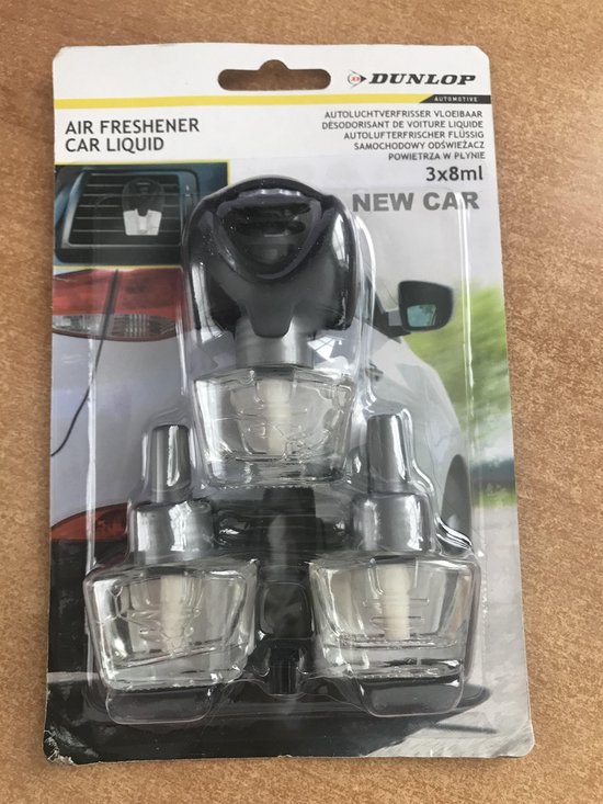 Dunlop Automotive Autoluchtverfrisser vloeibaar 3 x 8 ml Air