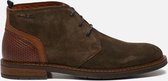 Van Lier Boston veterschoenen bruin - Maat 46