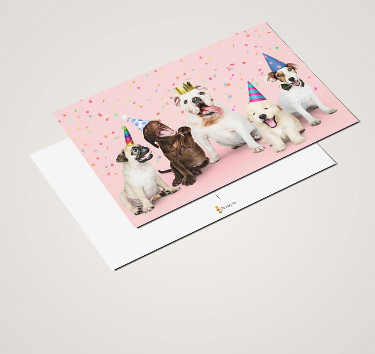 Ansichtkaartenset Puppy's