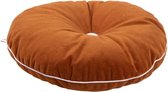 Wigiwama - Sierkussen Kinderkamer - Button Cushion Cognac bruit / wit  W593180