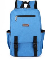 WINNES Schooltas  - Rugzak -  Laptop Rugtas - Unisex - 35L - Waterafstotend - Blauw