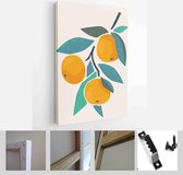 Abstract still life in pastel colors posters. Collection of contemporary art - Modern Art Canvas - Vertical - 1809079558 - 40-30 Vertical