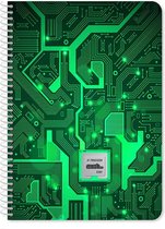 Must Notitieboek #1 Processor 25 X 17 Cm Groen 120 Pagina's