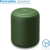 Floki Draadloze Bluetooth 5.0 Speaker – Waterdichte Draagbare Box -  Met Subwoofertje & Extra Bass –  Leger groen