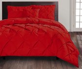 Beau Maison Dekbedovertrek Monte Carlo Red 140 x 200/220 cm + 1 kussensloop 60 x 70 cm