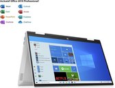 HP Pavilion x360 - 14 inch Full HD IPS - i3 1115G4 - 8GB RAM - 128GB SSD - Windows 10 - incl. Office Professional! (verloopt niet, geen abonnement)