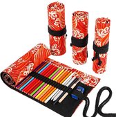 Paper24 Roll Pencil Case - Red Sea [24 lussen]