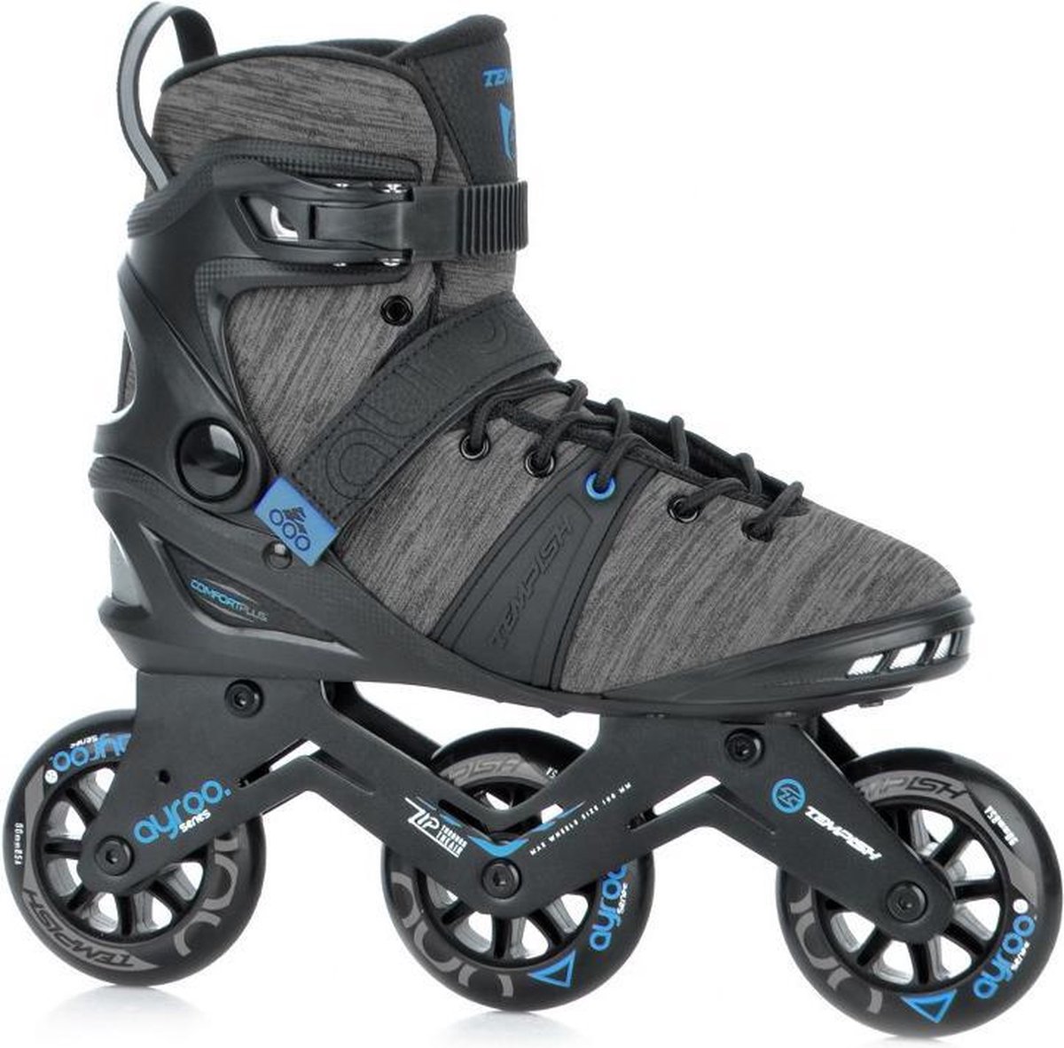 Tempish Ayroo Top 84 Skeelers Volwassenen – 4x84mm Wielen – Fitness Inline Skates Zwart