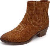 Fabulous Fabs Dames Western Laars 72201-222 Cognac - Maat 37