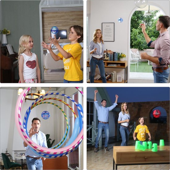 Flynova Pro Fidget Toy Boomerang Spinner - Magic Flying Ball -  Mini Drone bal met LED - Fidget Toy - Flynova Pro - Magic spinner - - FlyNova
