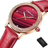 Horloges voor Vrouwen Dameshorloge Meisjes Cadeau – Dames Watch Horloge – Rood