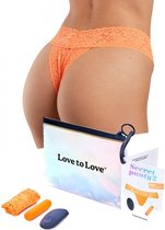 Love to Love - Vibrerend Slipje - Secret Panty 2 - Oranje