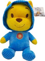 Disney Winnie The Pooh / Winnie de Poeh - Beer Poeh in Rompertje - Knuffel - 30 cm