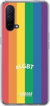 6F hoesje - geschikt voor OnePlus Nord CE 5G -  Transparant TPU Case - #LGBT - #LGBT #ffffff
