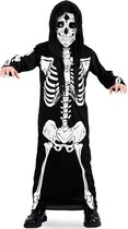 Carnival Toys Kostuum Skelet Junior Polyester Zwart/wit Mt 146