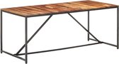 Eettafel 180x90x76 cm massief sheeshamhout