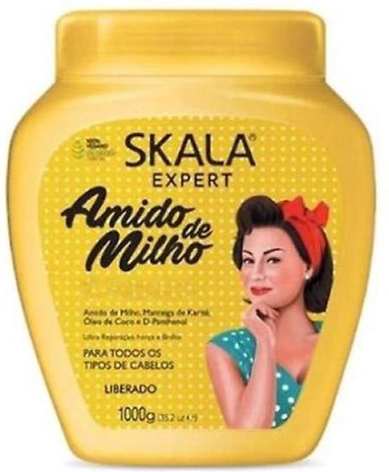 Skala Crema Acondicionadora Amido De Milho 1000 Ml