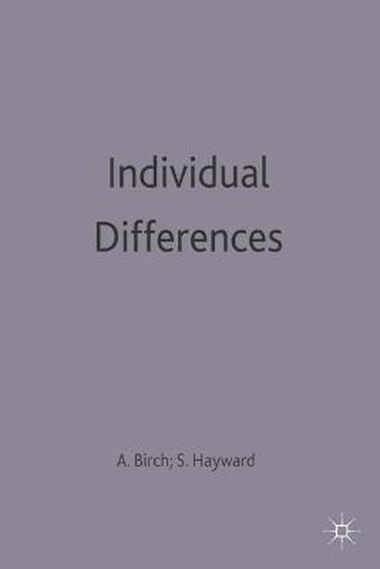 Individual Differences - cover
