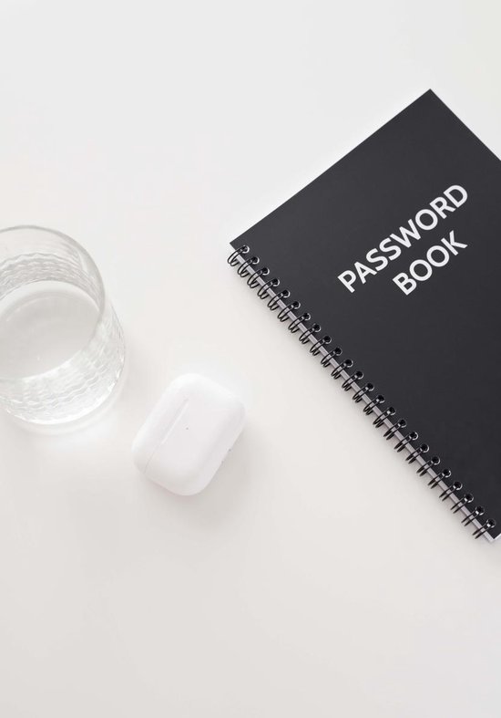 Planbooks - Wachtwoordenboekje - Password Organizer - Wachtwoorden Notitieboek - Password Book - Planbooks