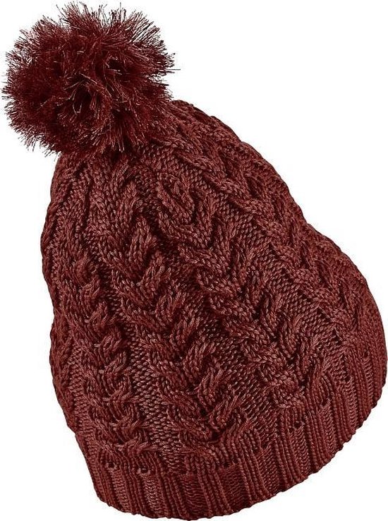 Bonnet Nike Knit - Femme - Rouge - Pompon amovible | bol.com