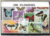 Afbeelding van het spelletje Vlinders – Luxe postzegel pakket (A6 formaat) : collectie van 200 verschillende postzegels van vlinders – kan als ansichtkaart in een A6 envelop - authentiek cadeau - kado - geschenk - kaart - Lepidoptera - insecten - tweevleugeligen - butterfly