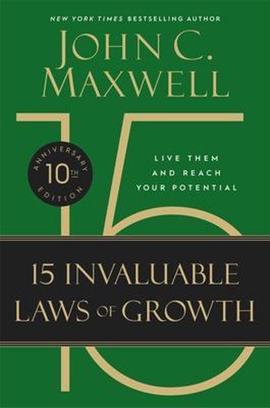 The 15 Invaluable Laws of Growth - cover