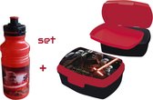 Disney Star Wars Set Brooddoos + Waterfles 450 ml - Lunchbox - Drinkfles - Jongens - School