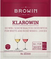 Browin klaringsmiddel voor wijn